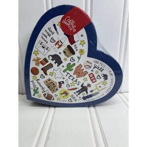 Callie Danielle Texas‎ Icons Heart Shaped Puzzle 1000 Piece NIB New Sealed
